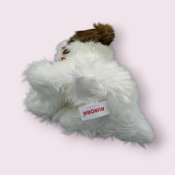 Aurora World Miyoni Puppy Dog Valentine Day Plush Soft Toy Saint Bernard - Picture 7 of 12